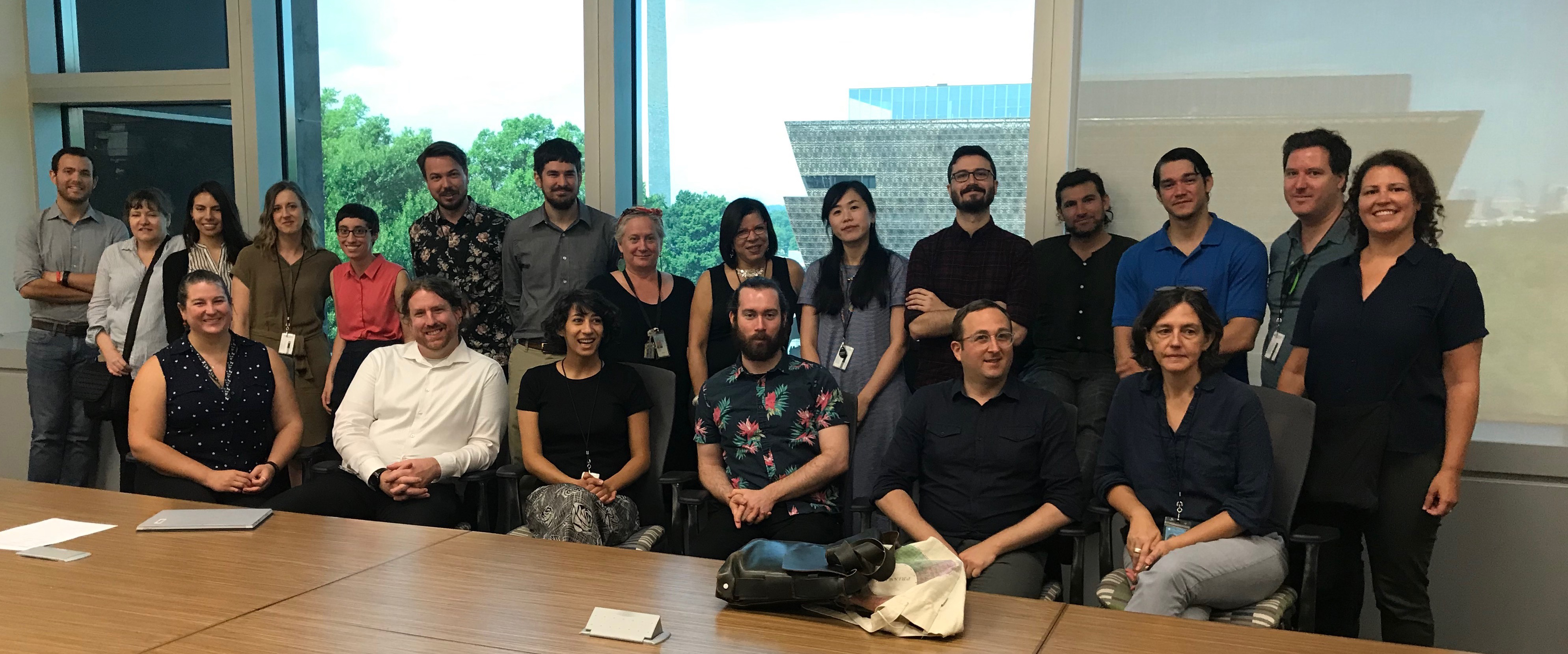 Time-based Media and Digital Art Working Group in 2019