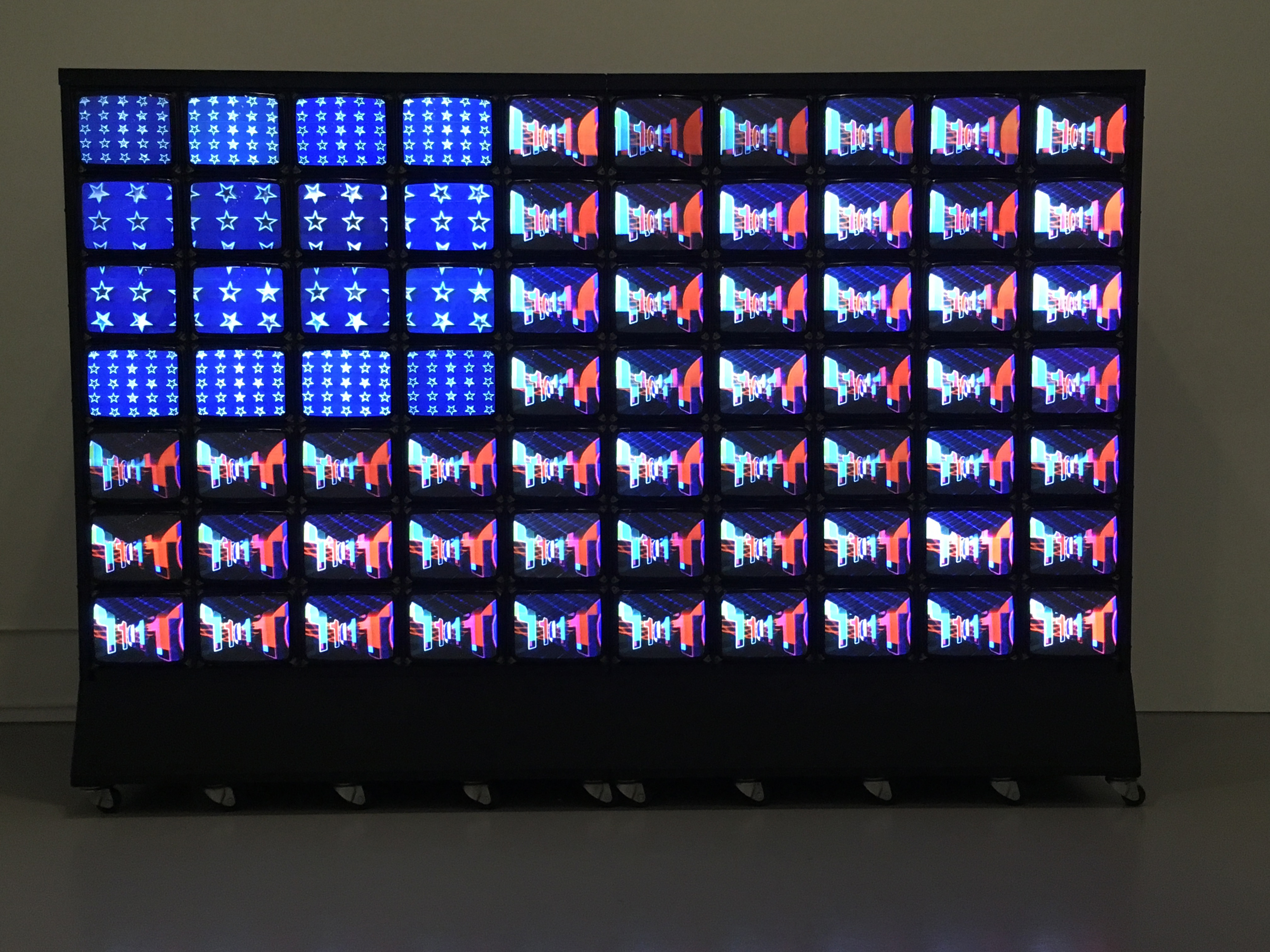 アート・デザイン・音楽 Nam June Paik Video Time - Video Space Video Flag | Time-based Media & Digital Art